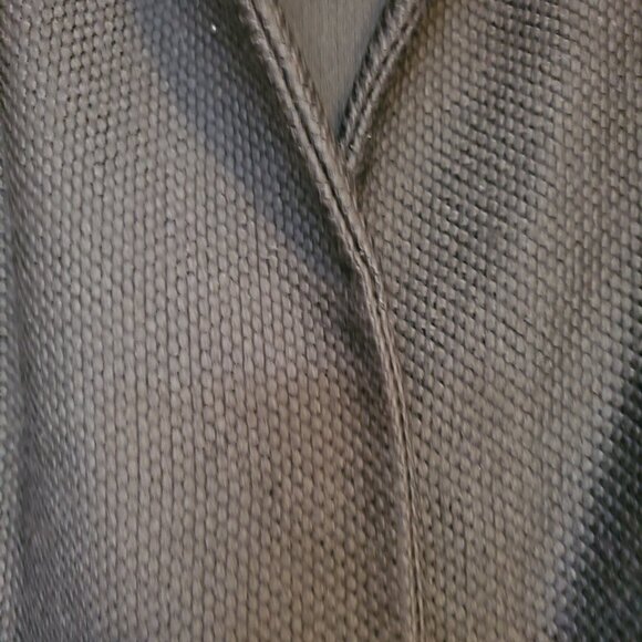 Eileen Fisher Woman Black Wool Jacket 1X - 2X - Picture 7 of 8